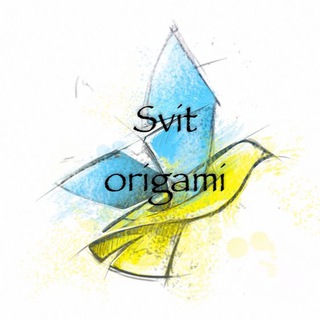 Логотип телеграм -каналу svit_origami — Світ Оригамі