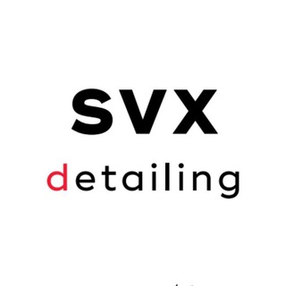 Логотип телеграм канала @svxdetailing — SVX detailing