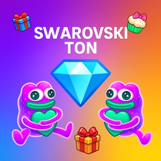 Логотип телеграм канала @swarovski_chan — Swarovski TON