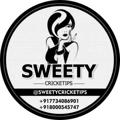 Logo saluran telegram sweetycricketips — SWEETY CRICKET PREDICTION