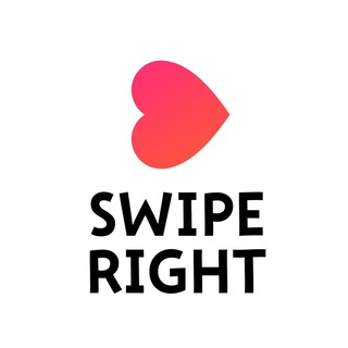 Логотип телеграм канала @swipe_right — Swipe Right