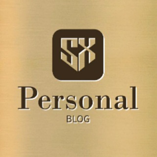 Telegram kanalining logotibi sx_blog — Personal Blog