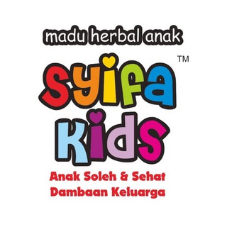 Logo saluran telegram syifakids — Syifakids Brand Madu Herbal Anak-Anak 🍯