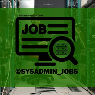 Логотип телеграм канала @sysadmin_jobs — sysadmin_jobs