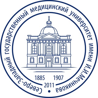 Логотип телеграм канала @szgmu_university — СЗГМУ им. И.И. Мечникова Минздрава России