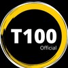 Логотип телеграм канала @t100official — T100 Online Earning