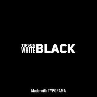 Логотип телеграм канала @t1pson — .T1pson White Black.