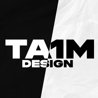 Логотип телеграм канала @ta1mdsgn — TA1M DESIGN 🌎