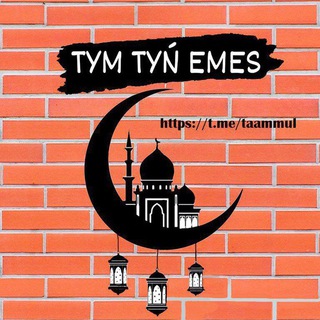 Telegram арнасының логотипі taammul — 𝓣𝓨𝓜 𝓣𝓨𝓝' 𝓔𝓜𝓔𝓢