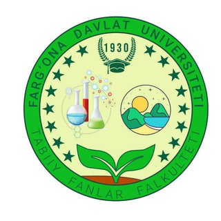 Logo saluran telegram tabiiy_fan_uz — FDU. Tabiiy fanlar fakulteti