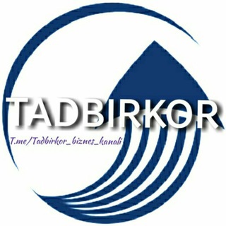 Telegram kanalining logotibi tadbirkor_biznes_kanali — TADBIRKOR BIZNES KANALI