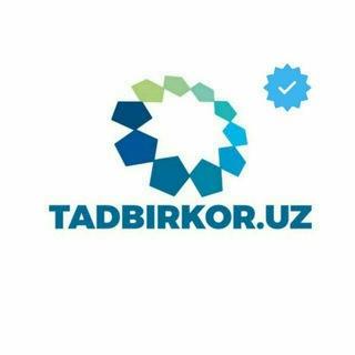Telegram kanalining logotibi tadbirkoruzb — TADBIRKOR.UZ 🇺🇿
