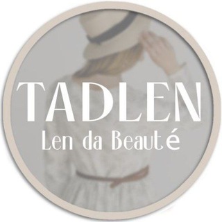 Логотип телеграм канала @tadlen_shop — TADLEN - Len da beauté
