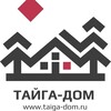 Логотип телеграм канала @taigadom — Каркасные дома Тайга-Дом