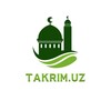 Лагатып тэлеграм-канала takrim_uz — Takrim.uz🌙