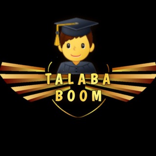 Telegram kanalining logotibi talaba_boom — 𝙏𝘼𝙇𝘼𝘽𝘼 𝘽𝙊𝙊𝙈
