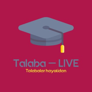 Telegram kanalining logotibi talaba_live_rasmiy — Talaba — LIVE