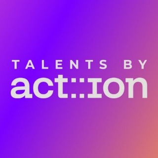 Логотип телеграм канала @talents_action — Talents by Action