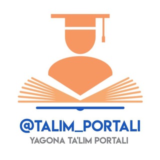 Telegram kanalining logotibi talim_portali — Ягона таълим портали | Расмий канали