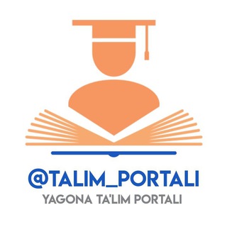Telegram channel Ягона таълим портали | Расмий канали logo