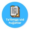 Telegram channel TA'LIMGA OID HUJJATLAR logo