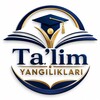 Telegram kanalining logotibi talimyangiliklarri — Ta’lim yangiliklari