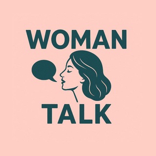 Логотип телеграм канала @talk_woman — woman talk