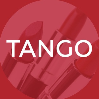 Логотип телеграм канала @tangocosmetics — tango_uz