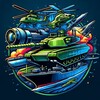 Логотип телеграм канала @tanki_tehnika — Военная Мощь - Танки и Военная Техника