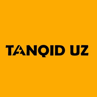Telegram kanalining logotibi tanqid_uz1 — TANQID uz ⚡️