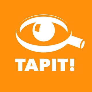 Логотип телеграм -каналу tapit — TAP IT !