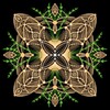 Логотип телеграм канала @tarasenko_osteopat_psiholog — ТЕЛЕСНЫЙ ШАМАН 🌿 студия КАМЛАНИЯ