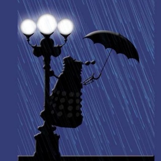 Логотип телеграм канала @tardis_daleko — DALEK-O Doctor Who