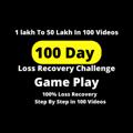 Telegram channel 100 Days Challenge 1 lakh To 50 Lakh logo