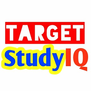 टेलीग्राम चैनल का लोगो targetstudyiq — Target Study IQ