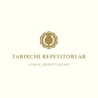 Telegram kanalining logotibi tarix_repetitorlari — Tarix Repetitorlari