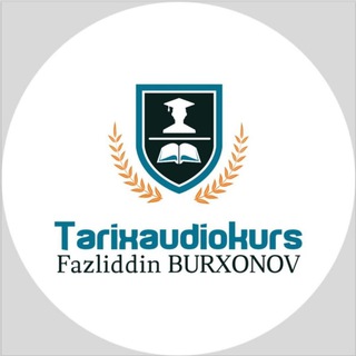 Telegram kanalining logotibi tarixaudiokurs — TARIX АUDIOKURS
