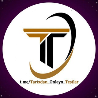 Telegram channel Tarixdan Onlayn Testlar logo