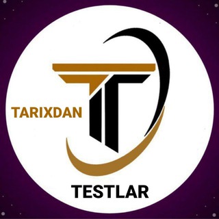 Telegram channel 🏛️TARIXDAN TESTLAR logo