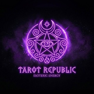 Логотип телеграм канала @tarot_republic — TAROT REPUBLIC