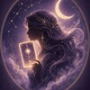 Логотип телеграм канала @tarot_horoscope_girl — 🔮 Таро и гороскоп для девушек