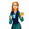 Логотип телеграм канала @tashatsym — Цымбаленко. PROобразование 