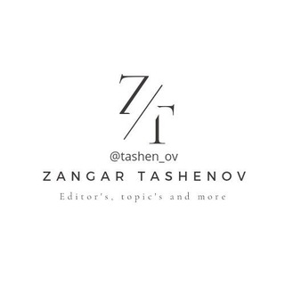 Telegram арнасының логотипі tasheno_v — Tashenov