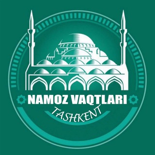 Telegram kanalining logotibi tashkent_namoz_vaqtlari — ☪️ NAMOZ VAQTLARI ✅
