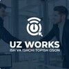 Telegram channel Uzworks.uz - Jobs In Tashkent logo