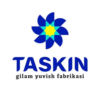 Telegram kanalining logotibi taskin_gilam_yuvish — TASKIN gilam yuvish fabrikasi