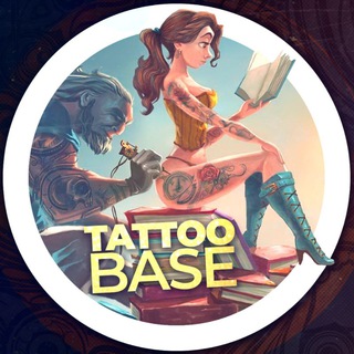 Логотип телеграм канала @tattoo_base — Тату и Эскизы |Tattoo & Sketches