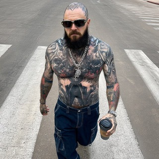 Логотип телеграм канала @tattoo_boss — ГЛАВНЫЙ ПО ТАТУ