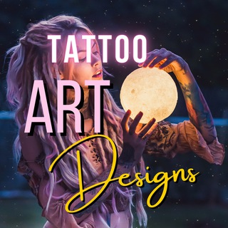 Logo of telegram channel tattoosartdesigns — Tattoo Art & Designs