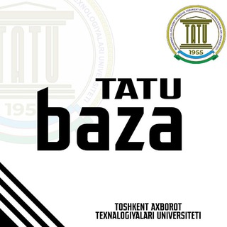 Telegram kanalining logotibi tatu_baza — TATU BAZA 🏛